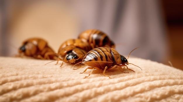 Do bed bugs leave white residue? 