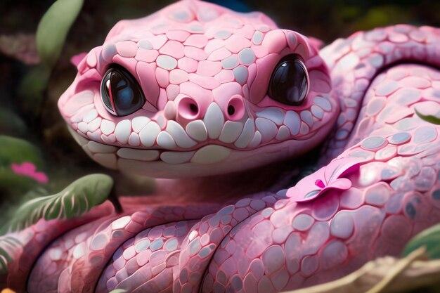 Are pink snakes real 