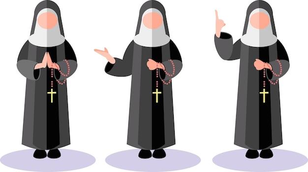 What was the name of the first order of Catholic nuns 