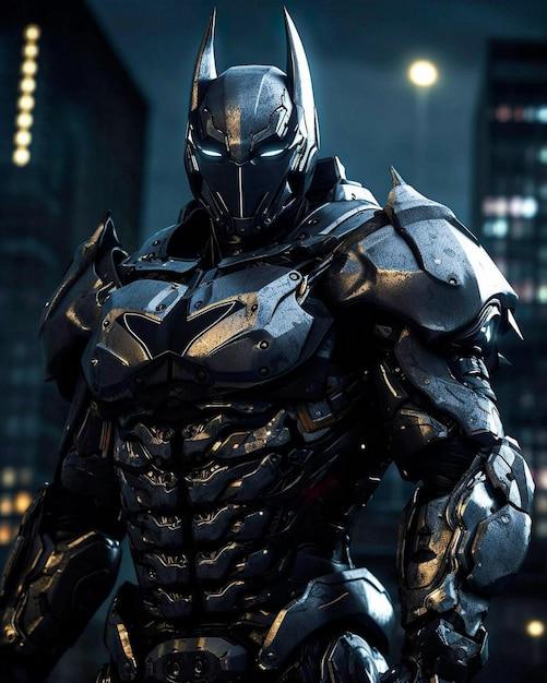Does Batman have a nanotech suit 