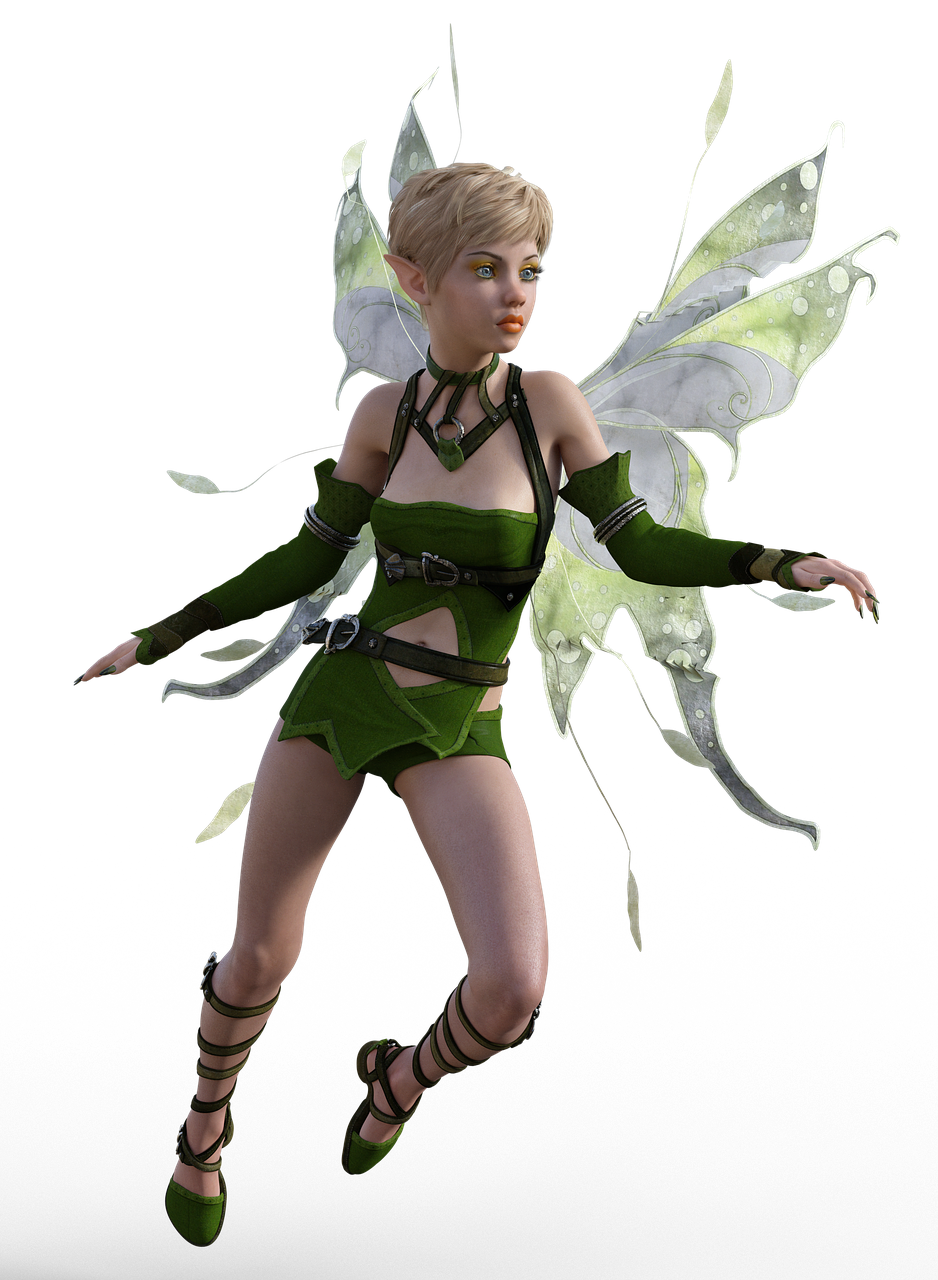 Can elves have wings 