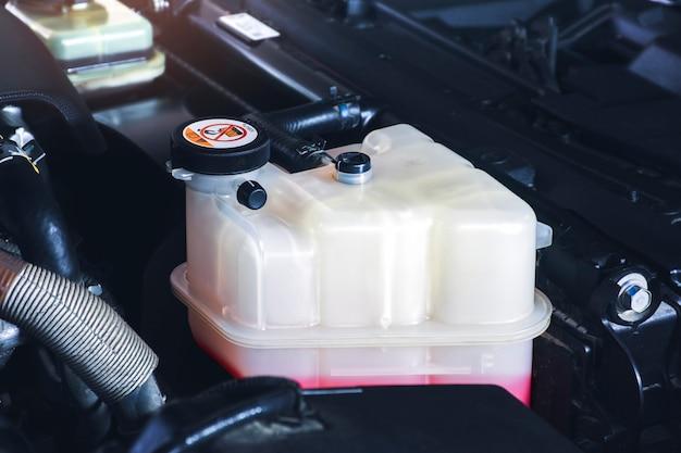 Can I add coolant to reservoir when engine is hot? 