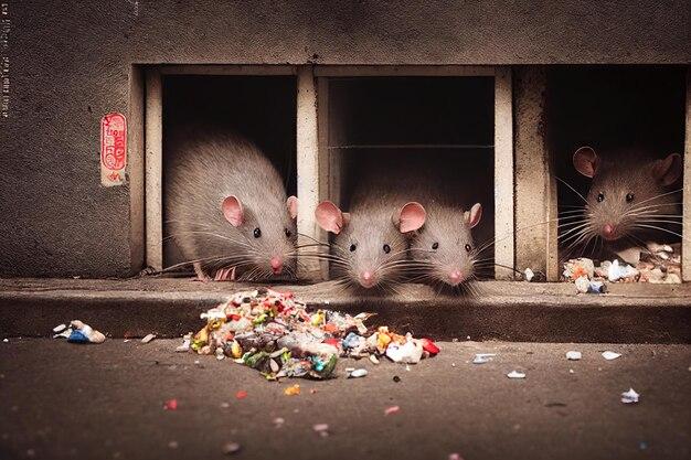 Can rats drink out of bowls 