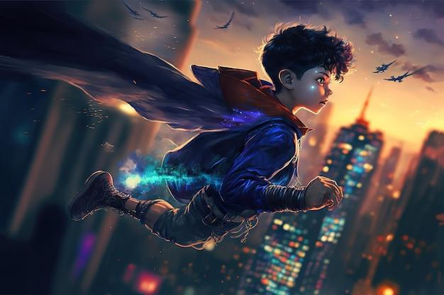 Can Superboy fly in Titans 