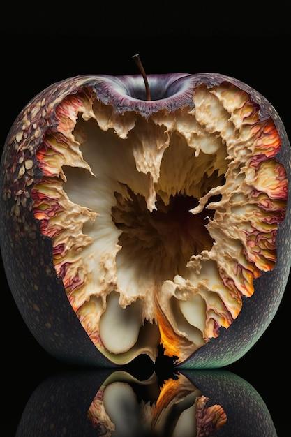 Can you eat an apple with a rotten core? 
