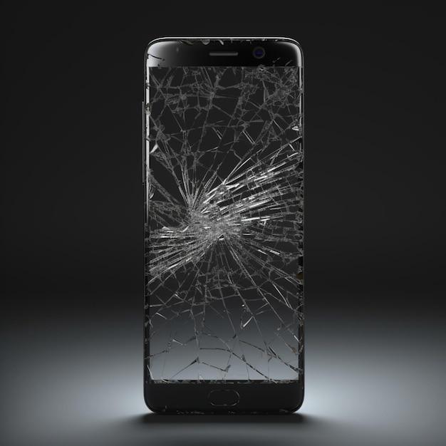 Can you put liquid glass on a cracked screen? 