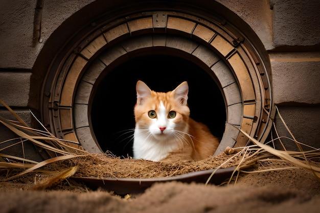 Do cats pee and poop out of the same hole 