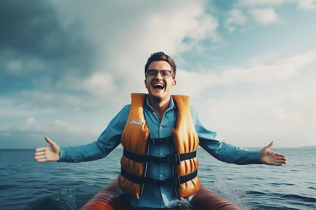 Do life jackets make you float? 