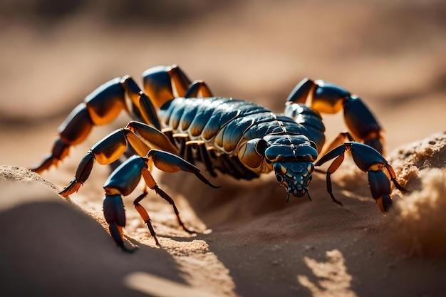 Do scorpions run fast? 