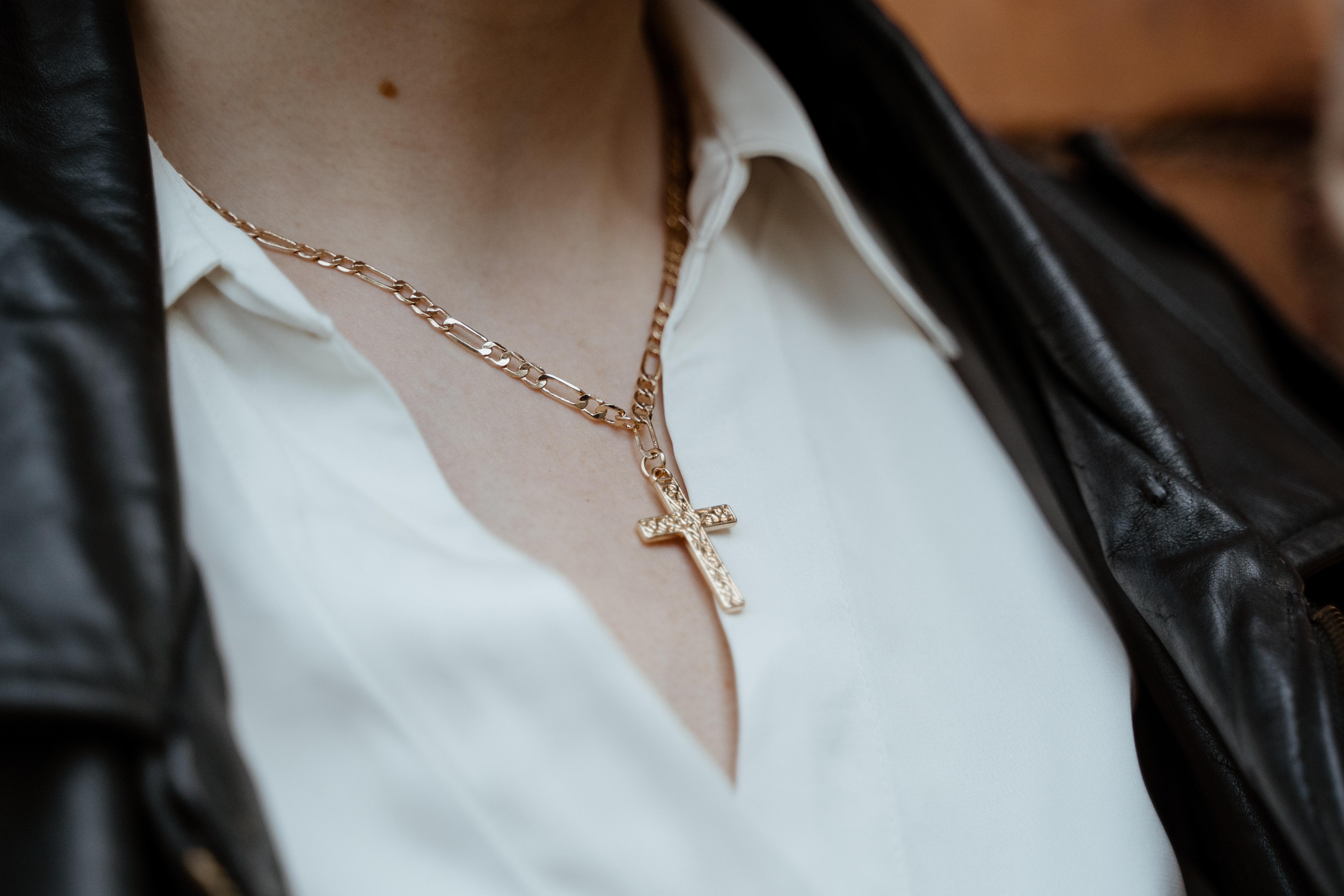 Does a cross necklace protect you? 