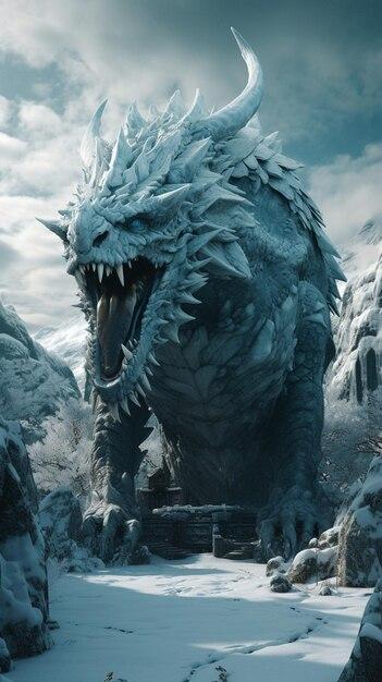 How did Ghidorah get frozen? 