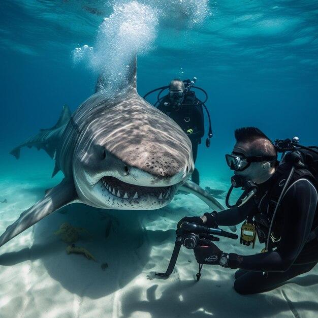 Has a Navy diver ever been attacked by a shark 