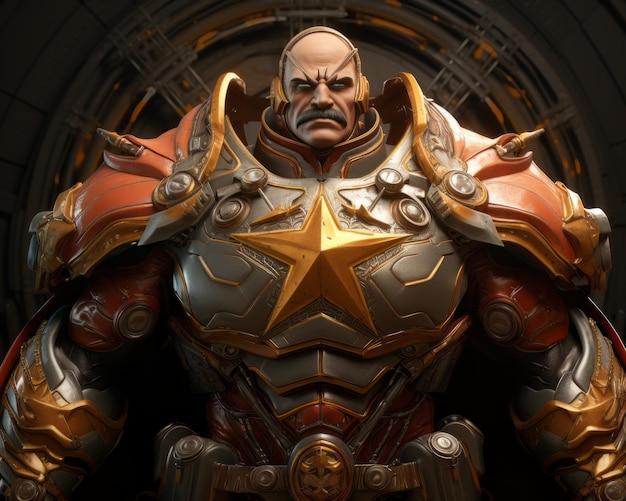 How big is a Space Marine without armor? 