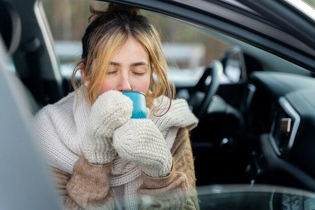 How cold is too cold to sleep in car 