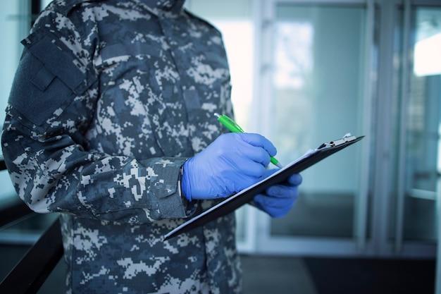 How far back does the military check medical records? 