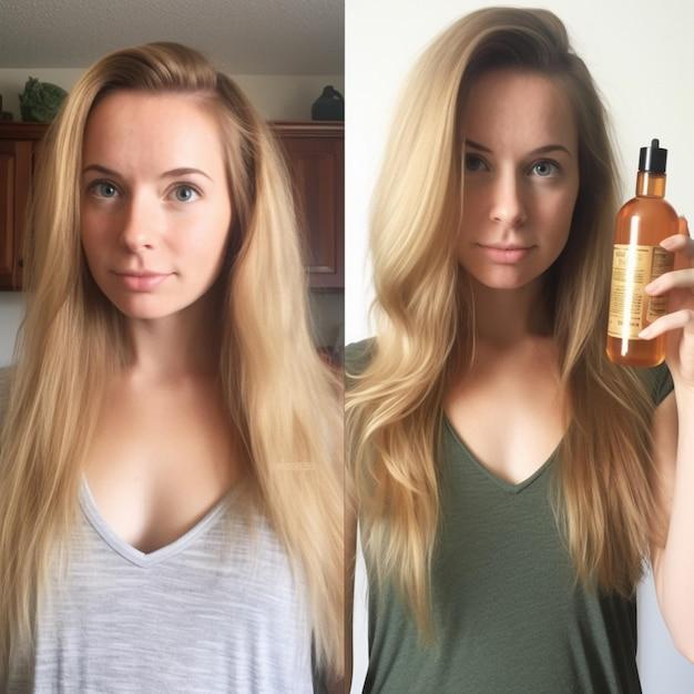 How long can you leave vinegar in your hair? 