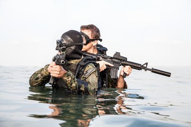 How long do you have to tread water in the Navy SEALs? 