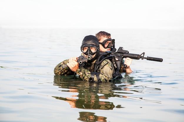 How long do you have to tread water in the Navy SEALs? 