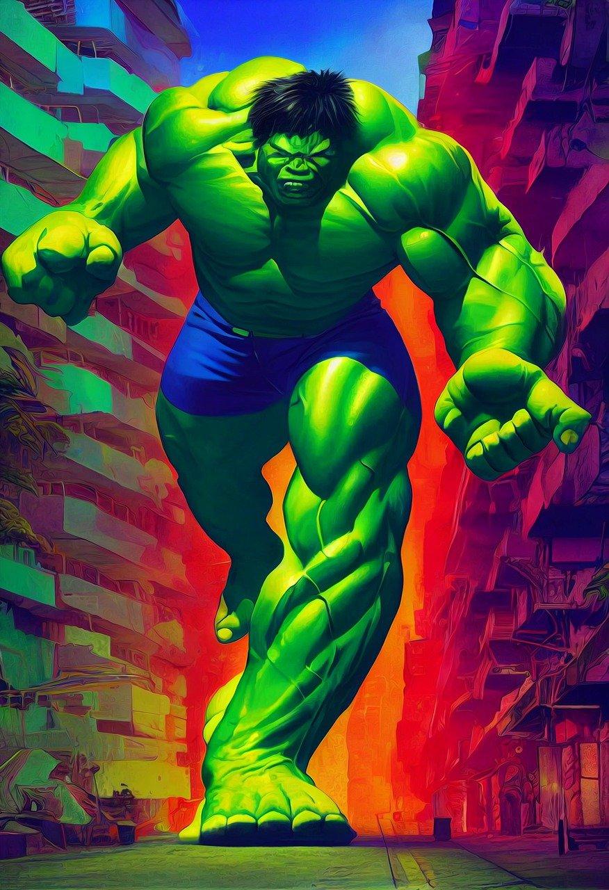 How many colors of Hulk are there? 