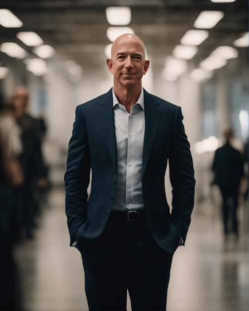 How much money does Jeff Bezos have in the bank? 