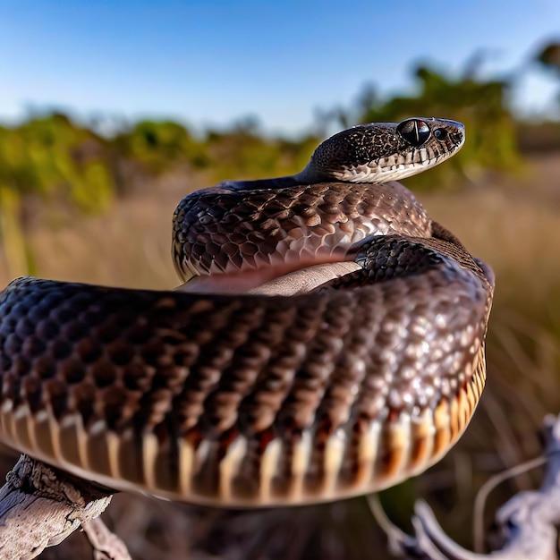 How old is a rattlesnake with 15 rattles 