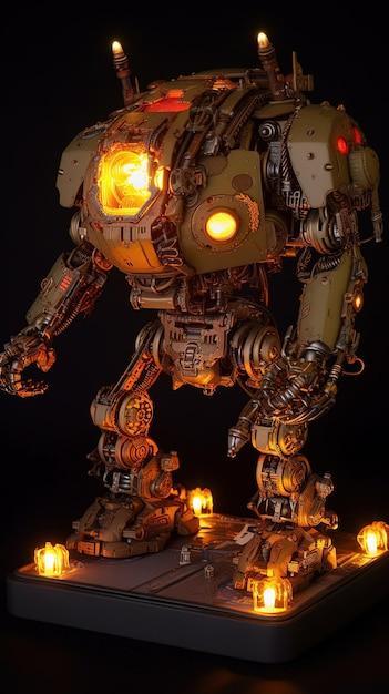 How tall is Imperial Knight model? 