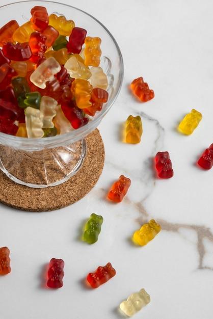 How do you dry gummy bears 
