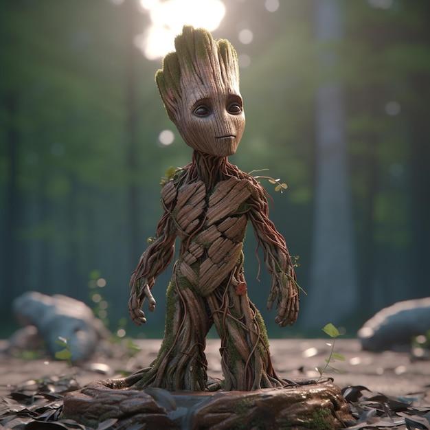 What does Groot mean when he says I am Groot 