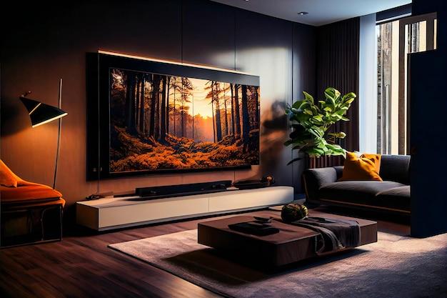 Is a 65-inch TV too big for a bedroom? 