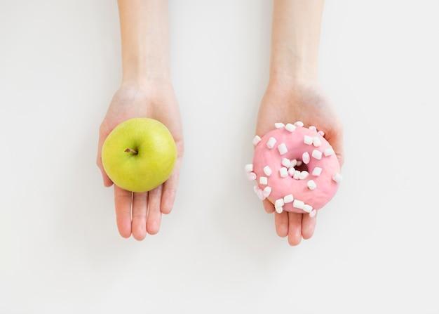 Is a donut healthier than an apple? 