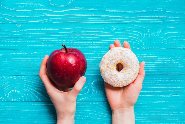 Is a donut healthier than an apple? 