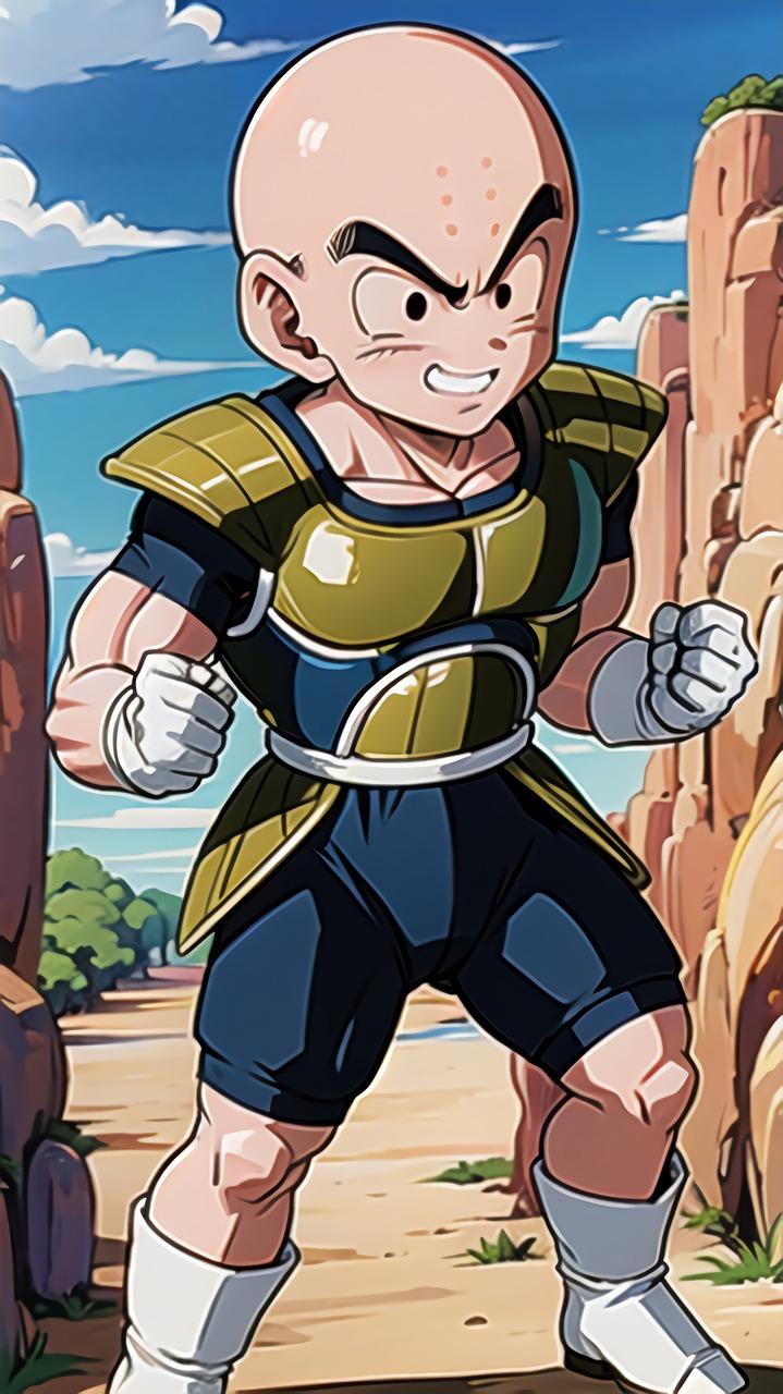 Who is Krillin's son 