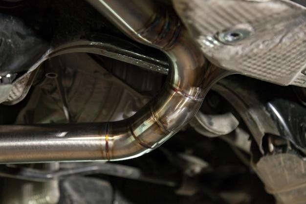 Can you replace a catalytic converter without welding 
