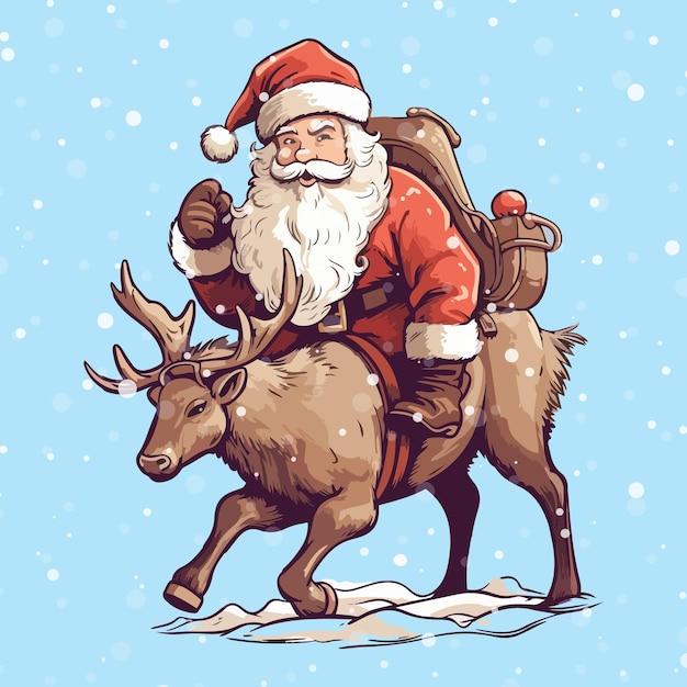 How old is Santa's oldest reindeer? 