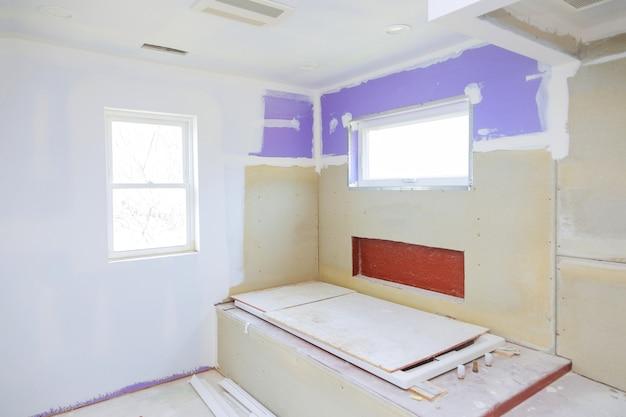 Is it OK to use PURPLE drywall in shower 