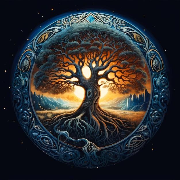 What are the 7 sacred trees? 