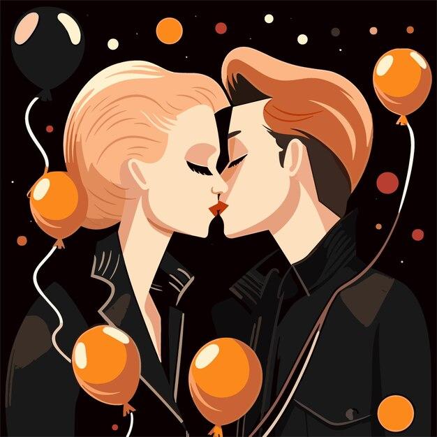 What is the 90 10 rule in kissing? 