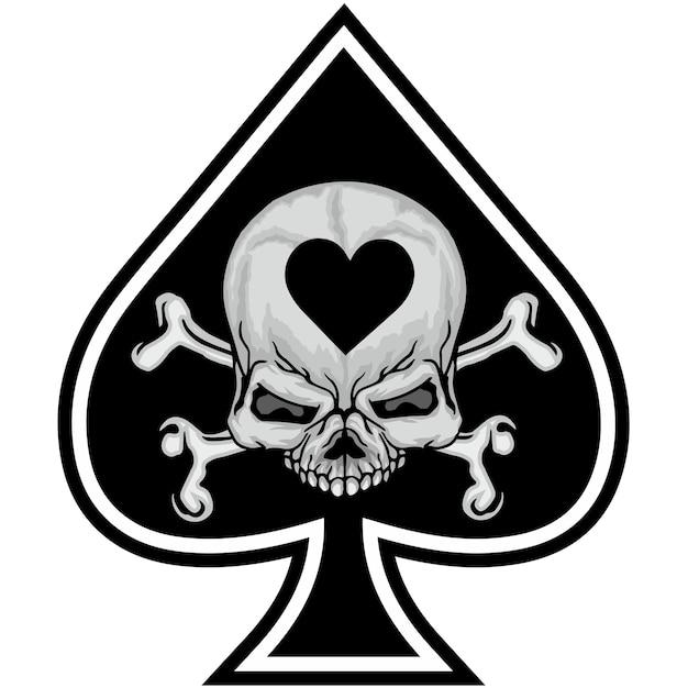 What does the ace of spades biker patch mean? 