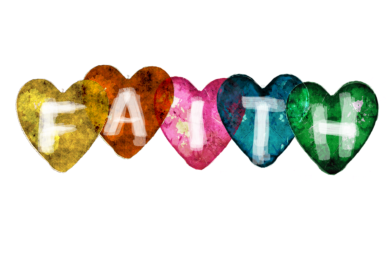 What are the colors of faith 