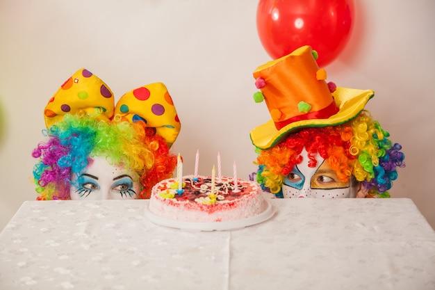 What happened to Caesar Clown after whole cake? 