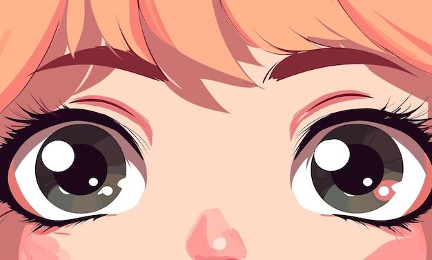 What color is Kanao's eyes 