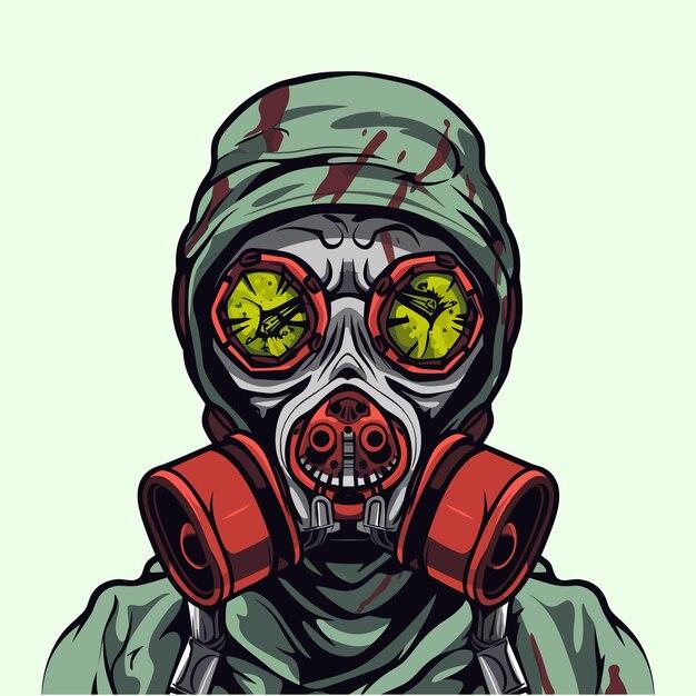 Why does Bloodhound wear a gas mask? 