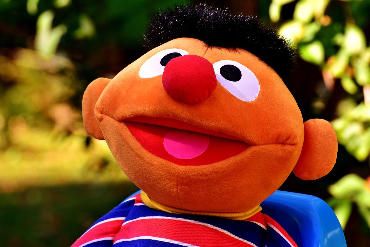 How old is Ernie on Sesame Street 