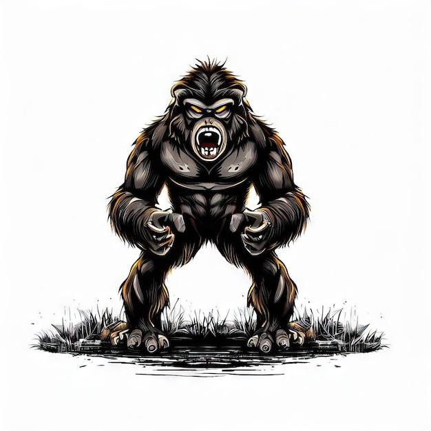 Who says ape like fury? 