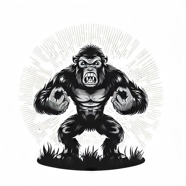 Who says ape like fury? 