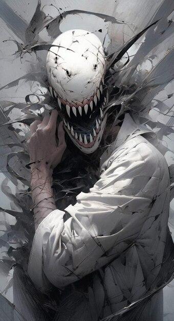 Why is Anti-Venom white? 