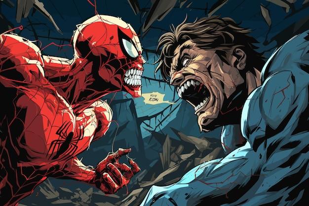 What happens when Venom eats Carnage 