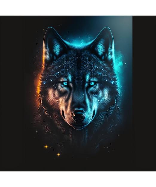 What color eyes do alpha wolves have? 