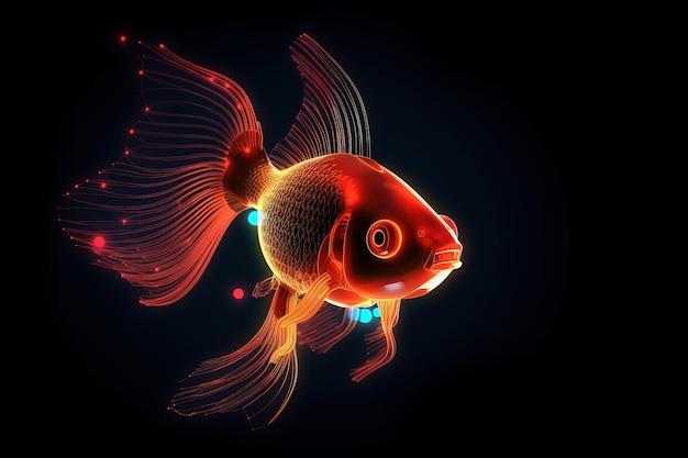 What Colour light is best for goldfish? 