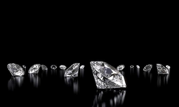 What do fake diamonds look like under black light 
